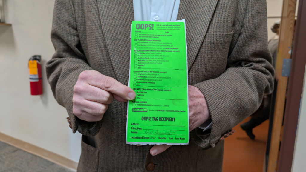 Frackville to Begin OOPS! Tagging Trash Cans for Delinquent Bill Holders